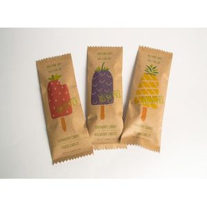 Customized ice pop popsicle printed plastic packaging bag