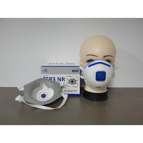 Buy KN95 headloop FFP3 Cup Shaped Adult Respirators at wholesale prices