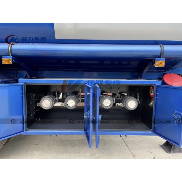 3 Axles 40000 Liters Q235 Carbon Steel Tank Semi Trailer For Crude Oil