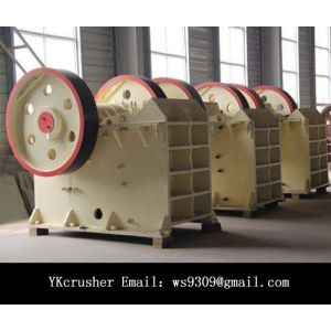 High Hardness Mining Rock Crusher / Double Toggle Jaw Crusher Easy Operated