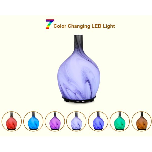 White 200ml Cold Mist Glass Aroma Diffuser OEM ODM OBM Service