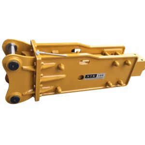 16 Ton 100mm Excavator Hydraulic Breaker Hammer For CAT 312B 312C 312D