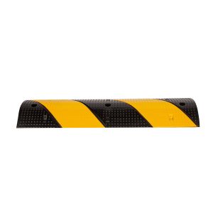 China Easy Rider Industrial Rubber Speed Bump with Two Cable Channels on sale