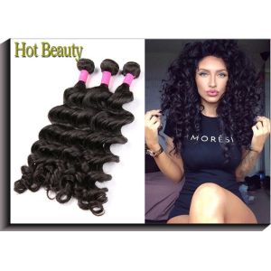 GZ Hot Beauty Grade 6A Virgin Hair , Brazilian Human Hair Weave