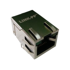 Quality MOX-RJ45-520 | LPJ6144AWNL Magnetic RJ45 Jack 10/100Base-T Power Enable for sale