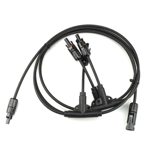 Buy CE Parallel Solar Panel Y Connector High Temperature Resistant at wholesale prices