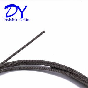 Modern Society Design Balcony Invisible Grille With Punching Service Load