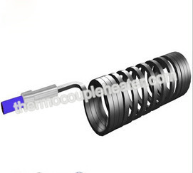 Buy 3*3 Industrial Injection Mould Hot Runner Coil Heaters With K J Thermocouple at wholesale prices