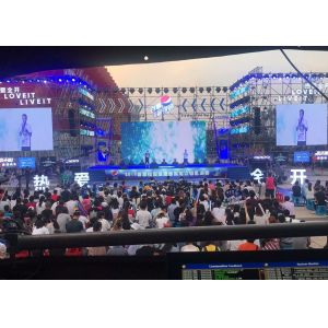 P10 Outdoor LED Display Screen 10000dots/sqm 5000cd/㎡