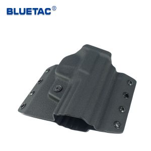 OWB Pancake Gun Kydex Holster Lightweight Construction Fit MP 9