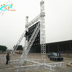 Quickly Assemble 6082-T6 Aluminum Lighting Truss 50*3mm