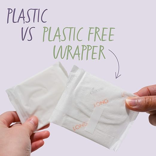 Disposable 240mm Cotton Breathable Maxi/Super Sanitary Napkins for Daily Use Featuring Functional Chips Enhance Menstrual Health