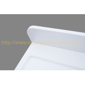 White color Laboratory Furniture corner countertop with damp proofing