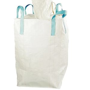 4 Cross Corner Loops FIBC Bulk Bags Breathable For Packing Sand Cement