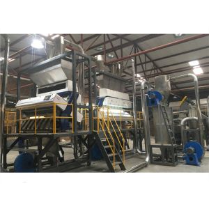 14mm Flakes Plastic Recycling Line 150ppm HT-2000 Drinking Water