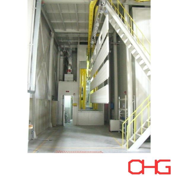 Buy Iron Electric Control Cabinet Powder Coating Equipment With Automatic Method at wholesale prices