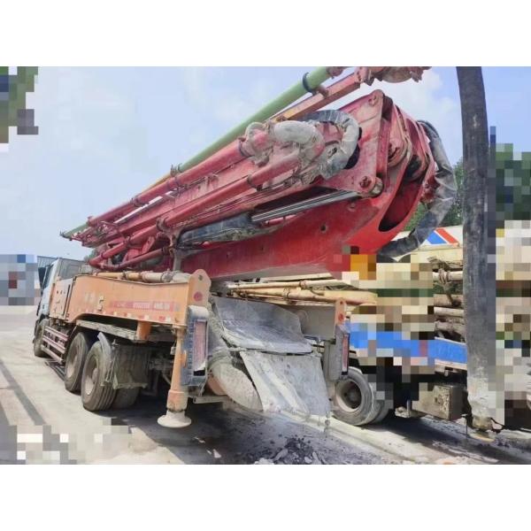 Heavy Equipment 2014 Sy 49m Used Concrete Pump Truck with Mercedes Benz Truck Mounted Pump