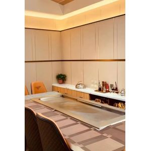 Hibachi Grill Table Electromagnetic Stainless Steel Steak Grill