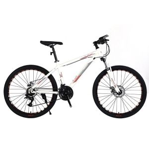 Upland 24 Speeds Steel Frame Mountain Bike with Ltwoo A3 Gear and Lockable Sus
