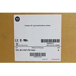 China ALLEN-BRADLEY VPL-B1153F-PK14AA Kinetix VP Low Inertia Servo Motor on sale