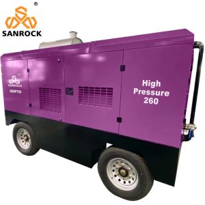 High Pressure Mining Screw Air Compressor Machine