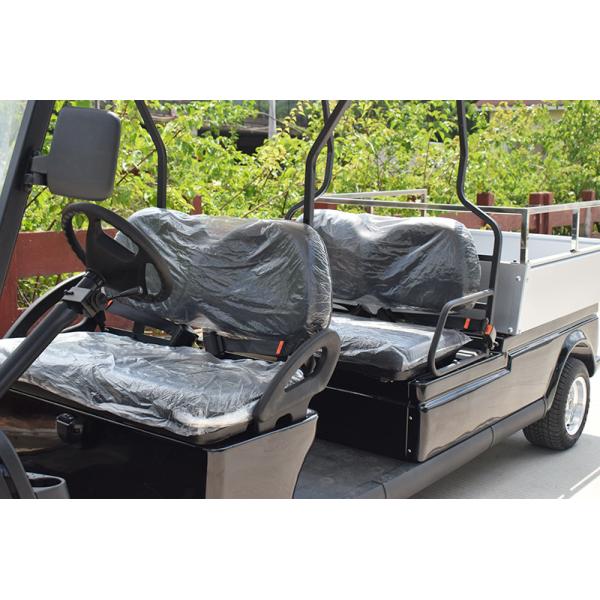 4 Seats 48V Electric Golf Cart with Rear Storage Box