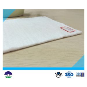 Grey PET Filament Non Woven Drainage Geotextile For Separation