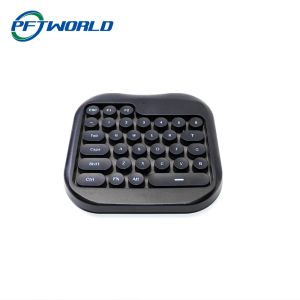 Precision CNC plastic keyboard black parts