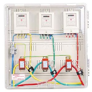 Durable Surface Mounted Power Meter Box High Precision ISO14000 Certification