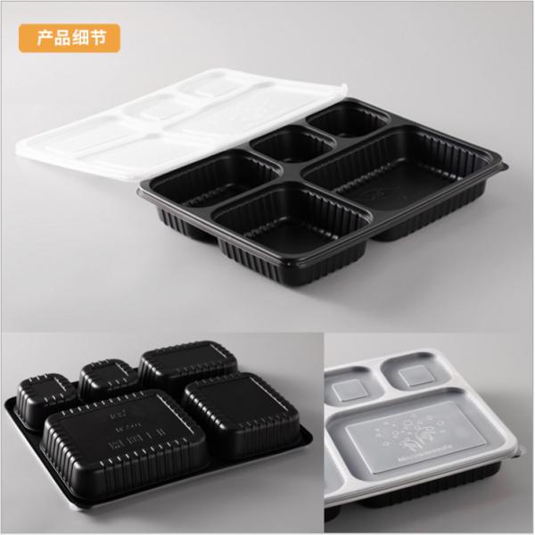 Disposable Thickened Plastic Takeaway Bento Box Container