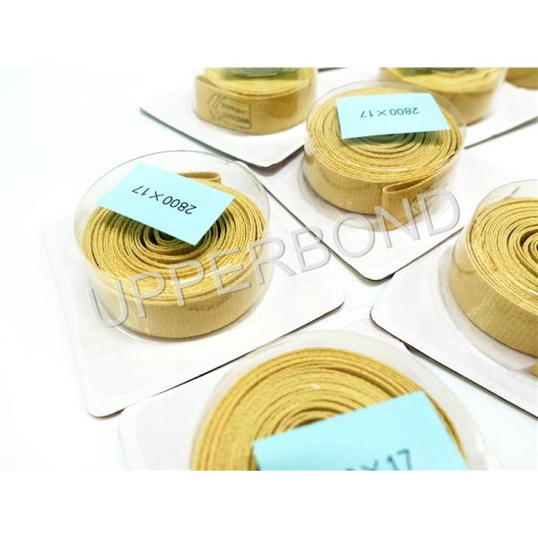 KDF2 Kevlar Fiber Tapes 3952x14mm Cigarette Machine Spare Parts