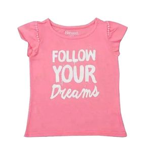 Quality Print Pattern Type O-neck 100% Cotton Baby T-shirts Girl Tops for Newborns in Summer for sale