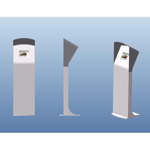 Dust Proof Ipad Information Kiosk Touch Screen , Kiosk Information System