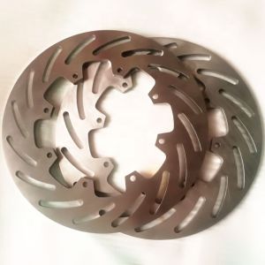 Quality 12 x .360 8 x 7&quot; Bolt Circle Universal Sprint Car Titanium Inboard Brake Rotor Universal Fitment with Titanium Finish for sale