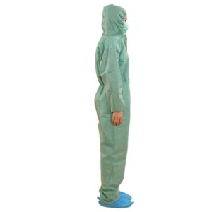 Waterproof Non Woven Coverall Soft Felling With High Air Permeability