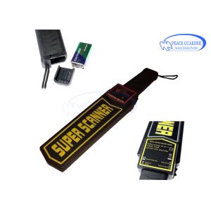 China Body Security Check Handheld Metal Detector With High Sensitivity / Alarm System on sale China Body Security Check Handheld Metal Detector With High Sensitivity / Alarm System on sale