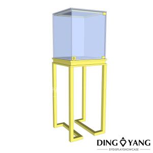 Lockable 450X450X1350MM Store Jewelry Display Cases