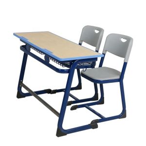 SGS H760*W450*L1200mm School Desk With Chair
