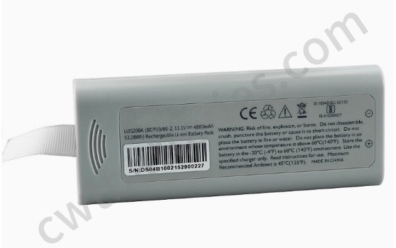 Buy Li3S200A GS10 GS20 GS30 GS40 Patient Monitor Medical Device Batteries Liion 11.1V 4800mAh 53.28Wh at wholesale prices