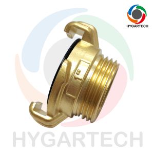 Brass Claw Lock Coupling Male Threaded Hose Fitting