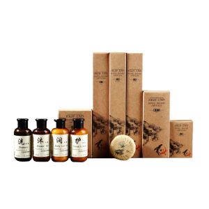 Quality Luxury Disposable Hotel Amenities Traveling Set CPRS ISO9001 GMP for sale