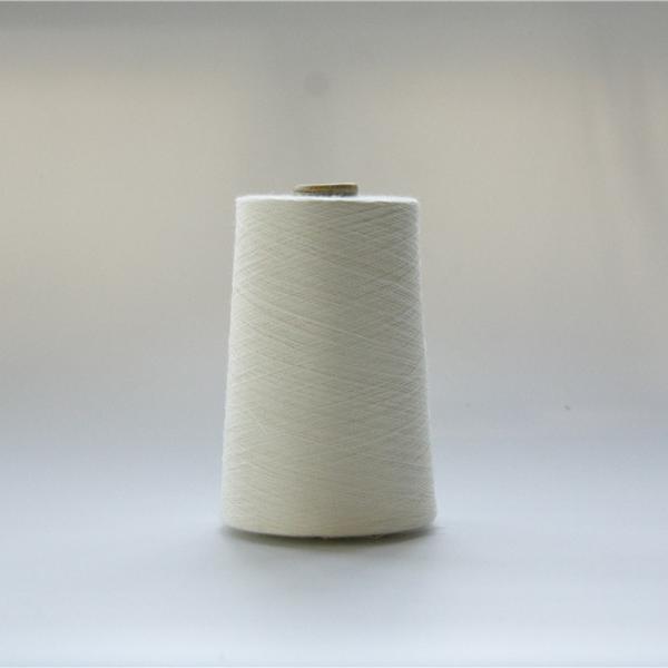 30/2 Raw White Color 100% Meta Aramid Spun Yarn Fire Retardant