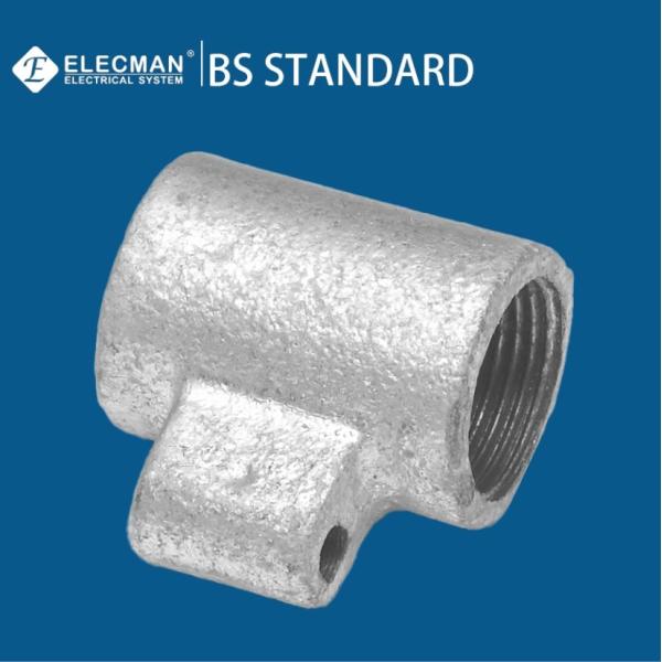 Buy Malleable Metal 20mm-25mm Conduit Coupler With Earthing BS4568 at wholesale prices