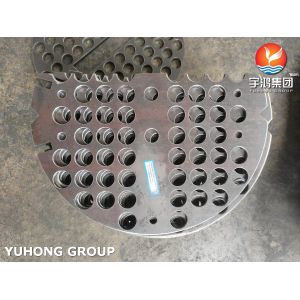 ASME SA516 Gr.70 Steel Baffle Plate Boiler And Pressure Vessel Support Plates