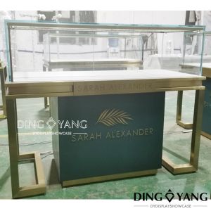 OEM 1200X550X950MM Wooden Jewelry Display Cases