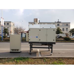 SGS PLC System PBAT Plastic Film Blowing Machine