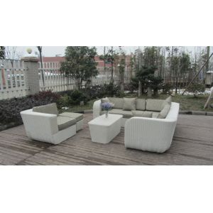 6pc PE rattan beach sofas