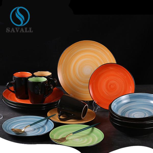 Buy Craftsman Ceramic Dinnerware Sets Savall 16 Pc Dinnerware Set at wholesale prices