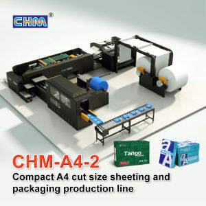 CHM A4 Paper Production Line 500 Sheets A4 Size Paper Cutting Machine