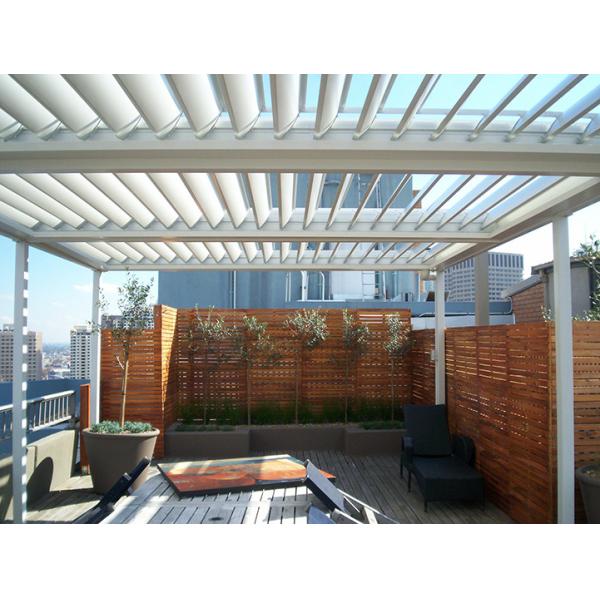 Buy Bioclimatic Gazebo Awning garden Aluminum Louver Gazebo pergola Canopy at wholesale prices
